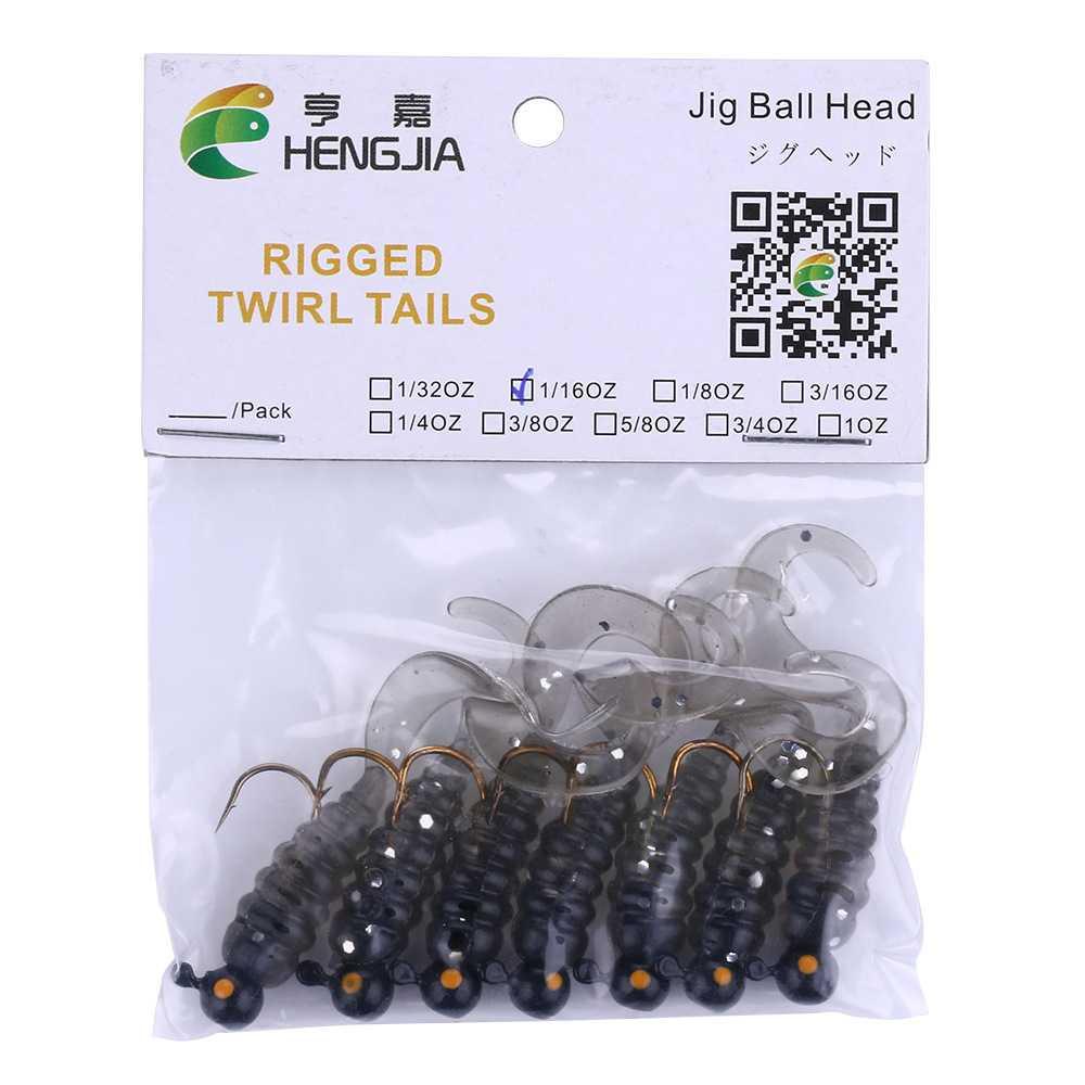 Hengjia Umpan Pancing Sea Bass Bait Head Twirl Worm 1.75G 7PCS Umpan Casting Soft Frog Umpan Casting Gabus Toman Spiner Pancing Set Pancing Ikan Umpan Pancing Adunmancing Umpan Ikan Mas Apollo Pancing Casting Umpan Ikan Umpan Casting Toman Umpan Toman