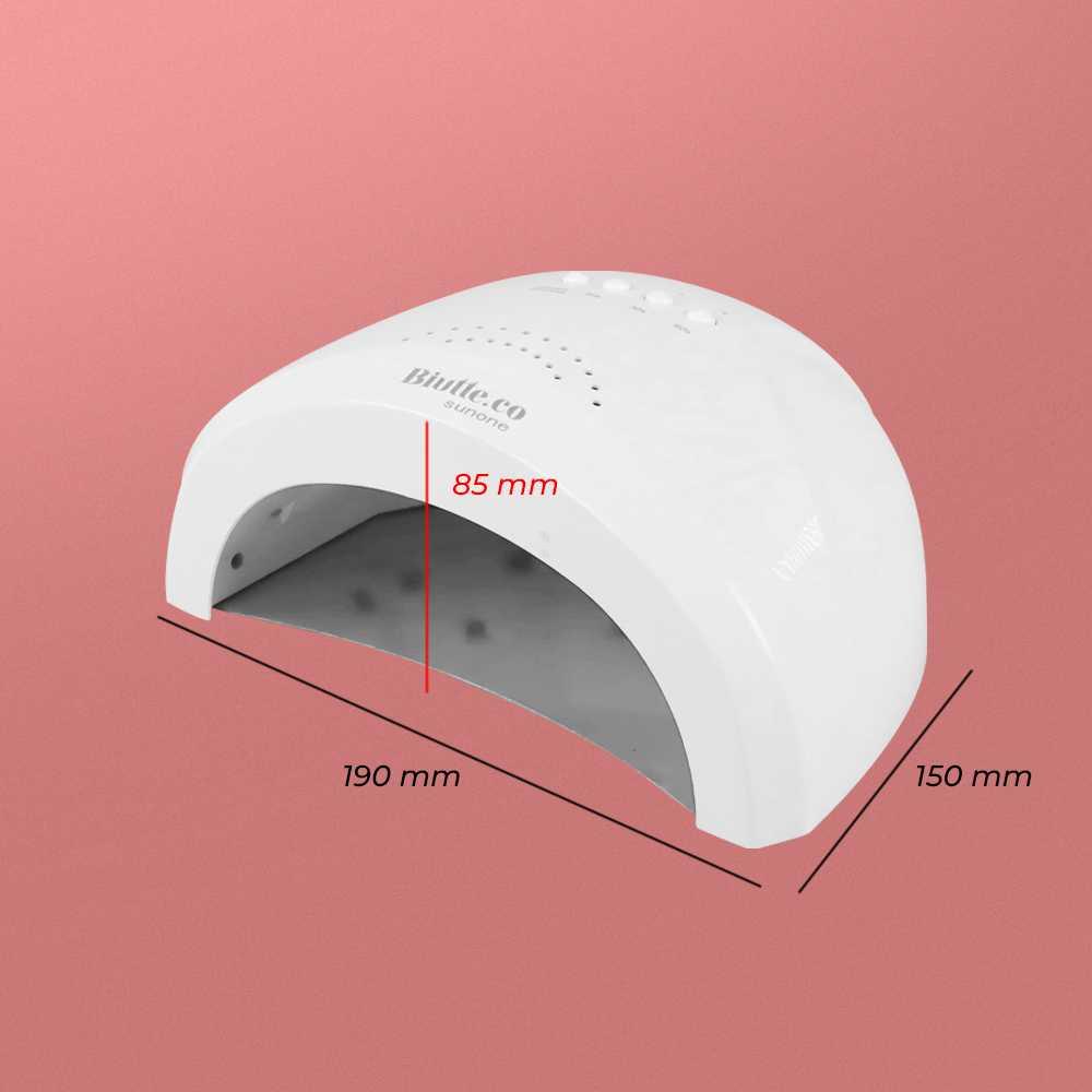 SUNONE Pengering Kutek Kuku UV LED Nail Dryer 48W - CN48W Kutek Kuku Nail Art Gel Sun Mini Mini Uv Led Nail Nail Art Kuku Palsu Pengering Kutek Gel Uv Uv Led Nail Nail Art Set Alat Nail Art Lengkap Paket Nail Art Lengkap Alat Pengering Kutek