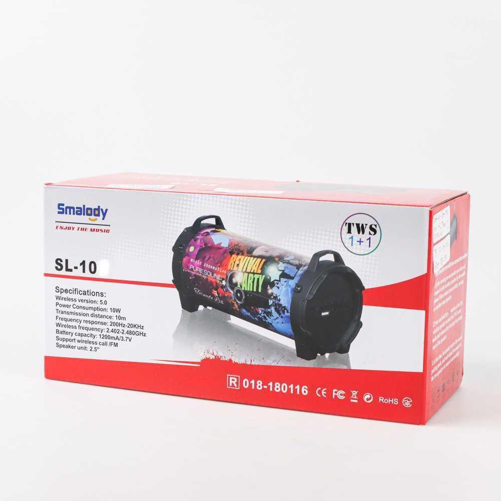 Smalody Outdoor Portable Bluetooth Speaker Boombox with Strap L-10 Speaker Bluetooth Speaker Speaker Bluetooth Bass Bluetooth Speker Bluetooth Super Bass Spiker Bluetooth Super Bass Speker Speaker Bluetooth Mini Spiker Bass Mp3 Bluetooth Speaker Karaoke