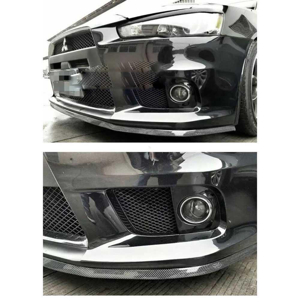 SAMURAI Stiker Carbon Fiber Anti Collision Strip Bumper Mobil 2.5 m Y354