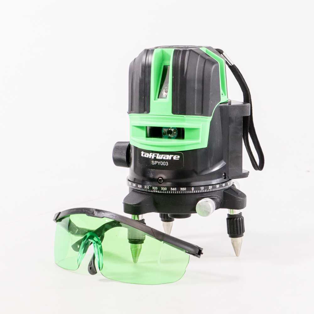 Taffware Self Leveling Projector Green Laser 2 Line PY003