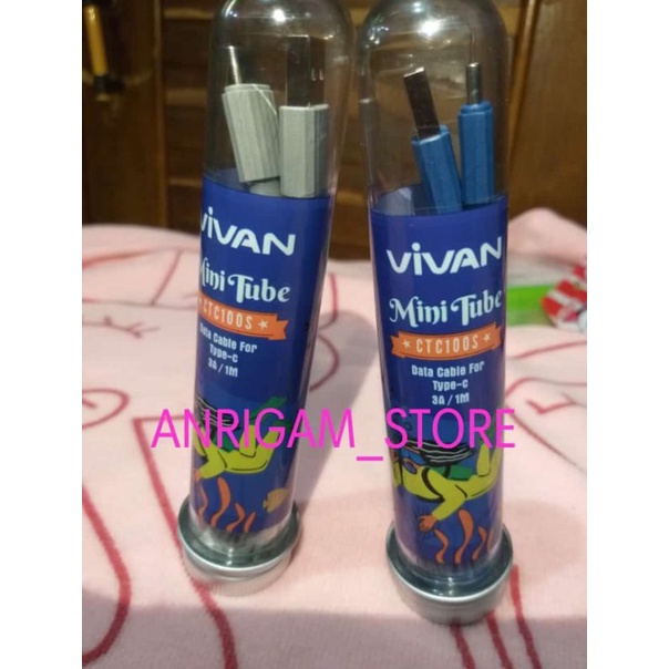 KABEL DATA VIVAN MINI TUBE TYPE C