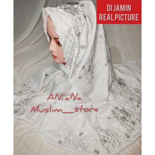 Limited Mukena Dewasa Mukena Polino Mukena Lajuran Mukena Terusan Berbahan Polino Terkini Q68 / Muke