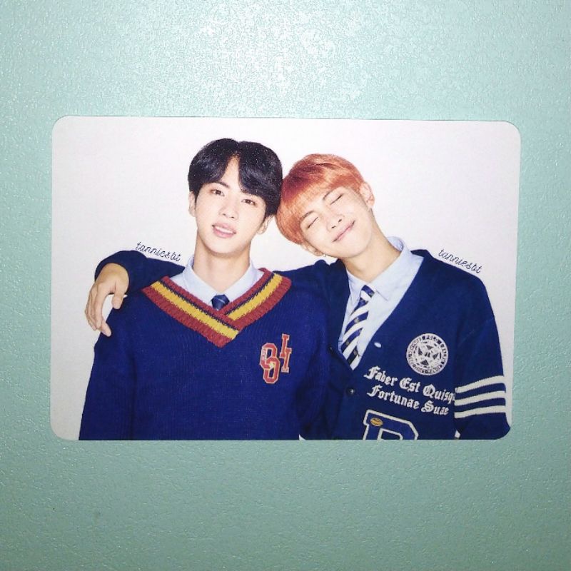 MPC NAMJIN HEA JP HAPPY EVER AFTER JAPAN NAMJOON RM JIN SEOKJIN BTS PHOTOCARD POCA PC OFFICIAL FAN M