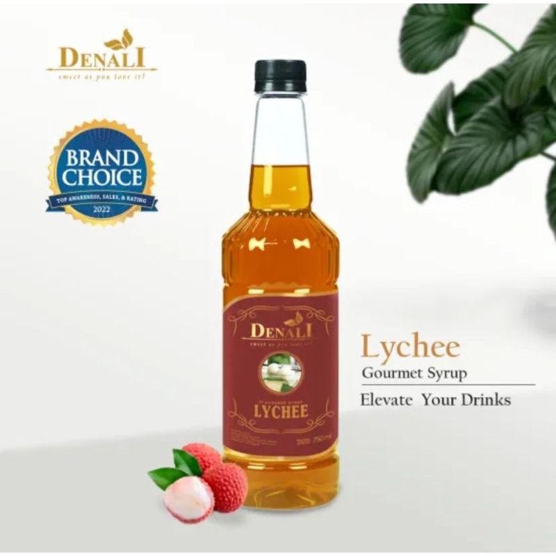 

Denali Syrup Lychee 750ml