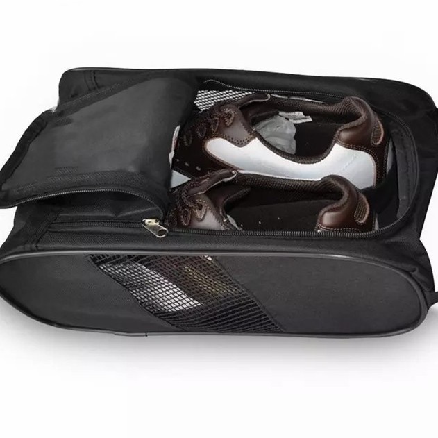 Terlaris Sepatu Golf Bag Ritsleting Tas Olahraga Sepatu Case Golf Tas Sepatu