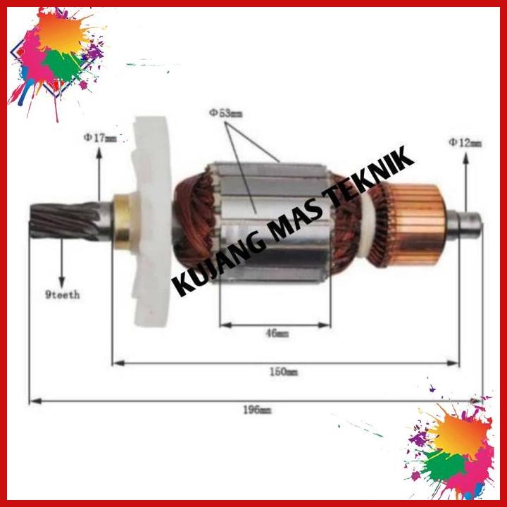 armature dzg15,azg15,ph65 [kjmas]