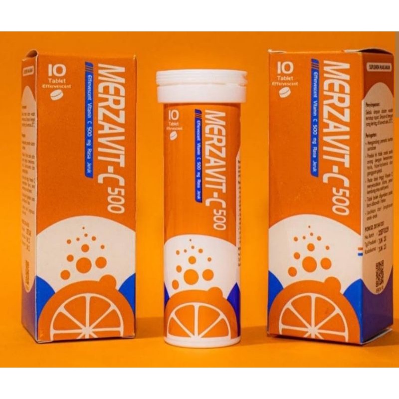 Merzavit C 500 mg (Vitamin C 500 mg Effervescent)