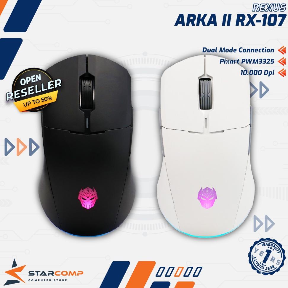 REXUS ARKA II RX-107 Wireless Dual Conection Gaming Mouse ARKA 2 RX107