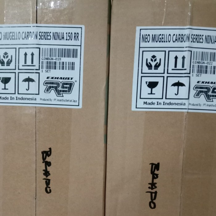 Mugello Knalpot R9 Mugello Carbon Ninja R Ninja Rr