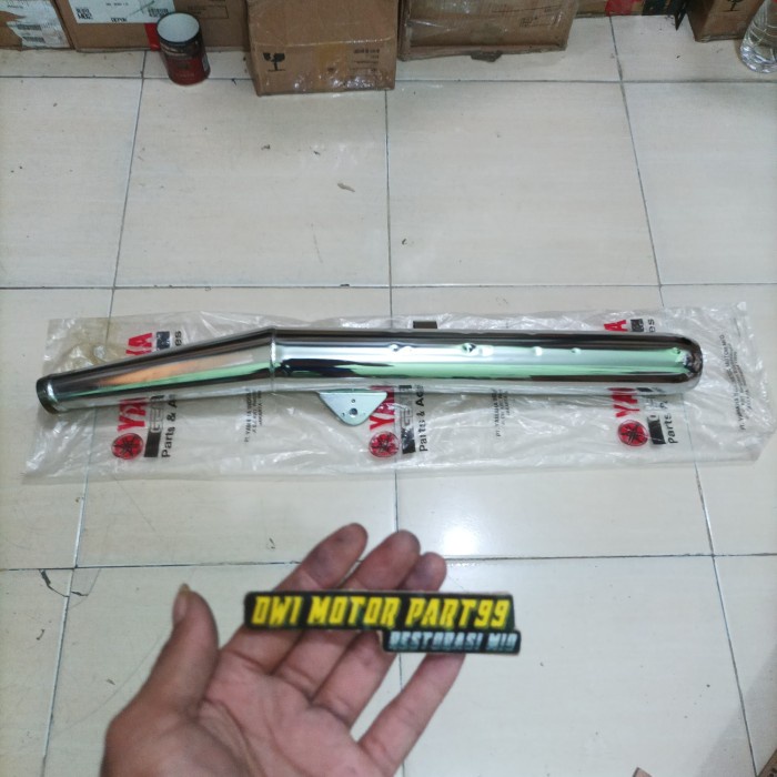 Slencer Mufler Knalpot Rx King Rxking Rx-King Chrome Original