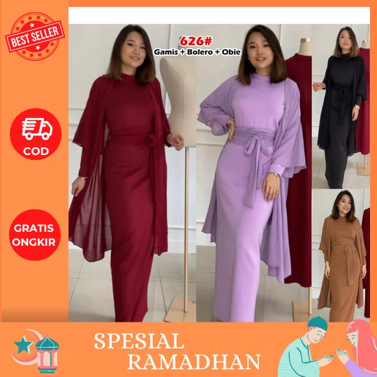 Gamis Terbaru Swiss Set Maxy Dress Wanita Muslimah Original Spassy Gamis Terbaru 2023 Lebaran Wanita