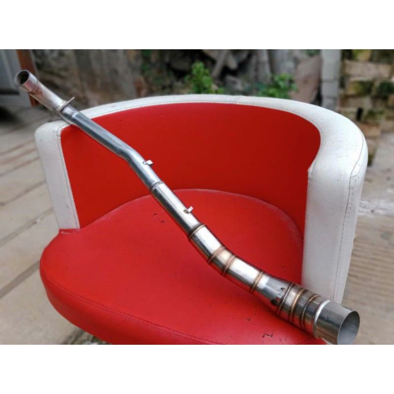 header pipa leher leheran knalpot motor bebek Inlet 50 mm 38 mm 50mm 38mm jupiter Z z1 vega