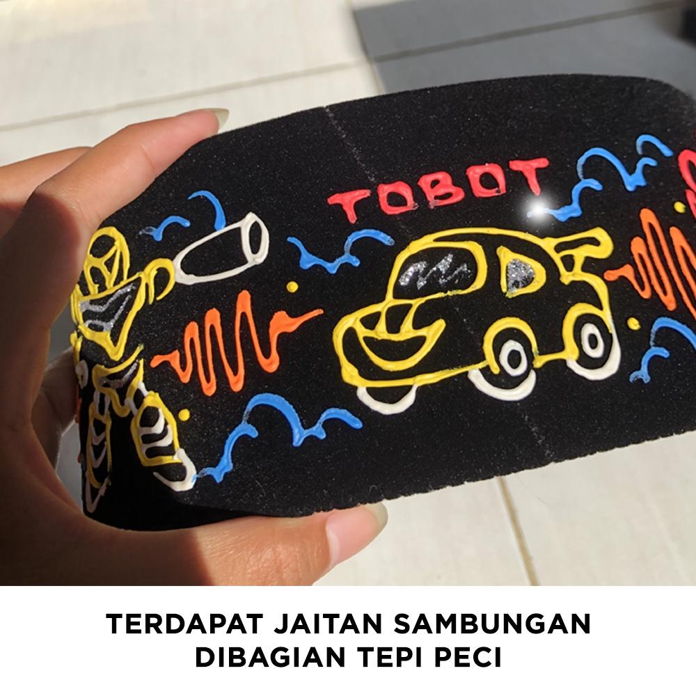 Wadimor Songkok Peci Anak Bordir AC Motif TOBOT / ROBOT