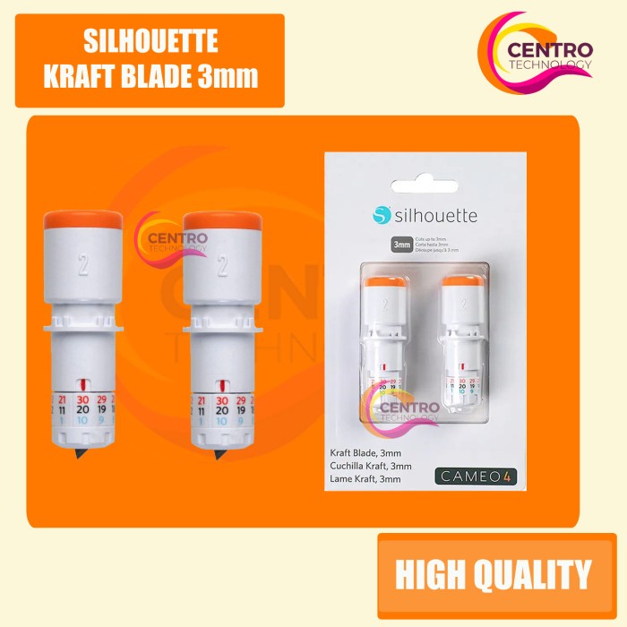 

Ukirku Mata Pisau Kraft Blade Cameo 4 (3 Mm)