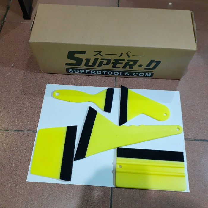 

RAKEL SET SCRAPPER SET ISI 5 ALAT PASANG STICKER SUPER D +BELUDRU