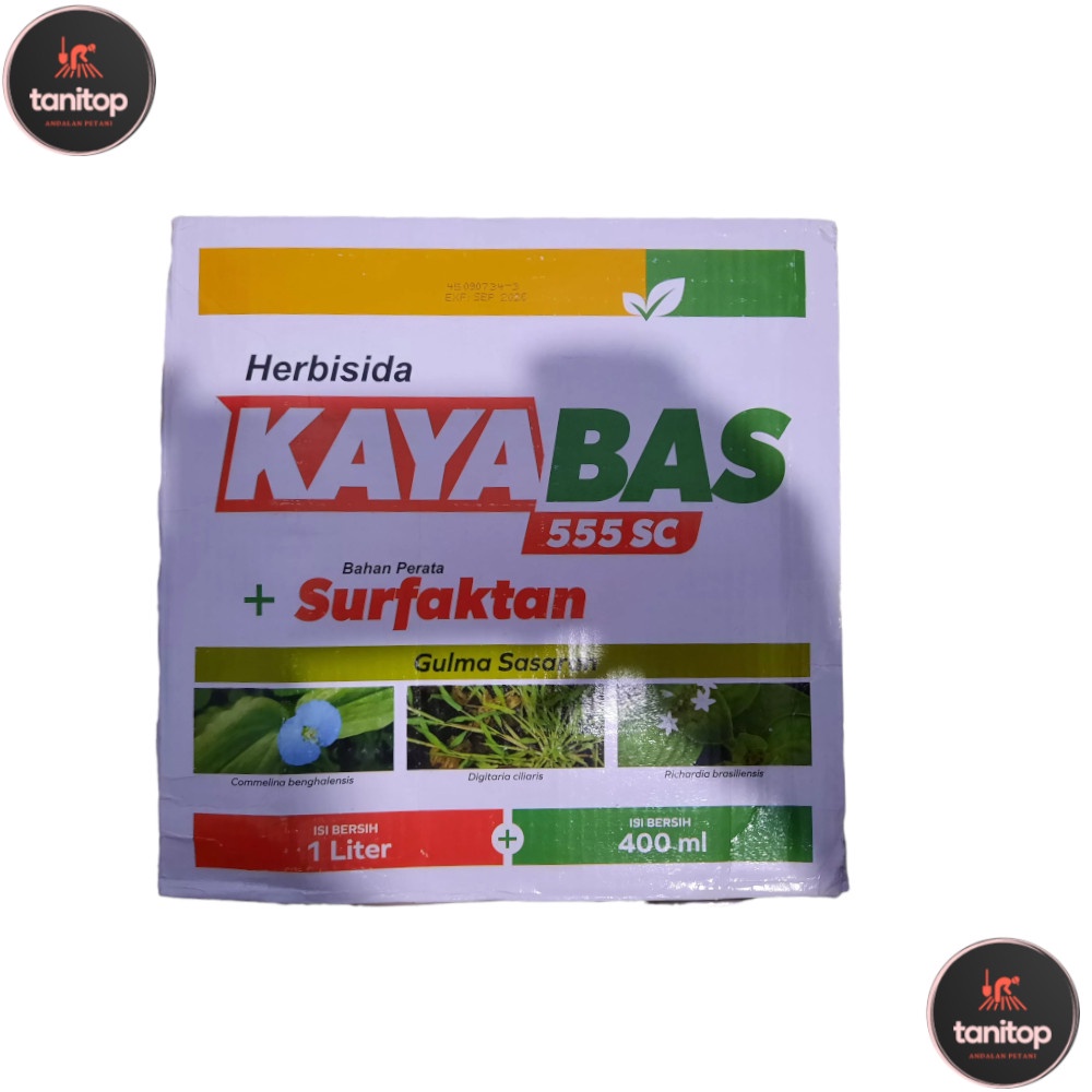 Kayabas 1 Liter Herbisida Gulma Jagung Ampuh