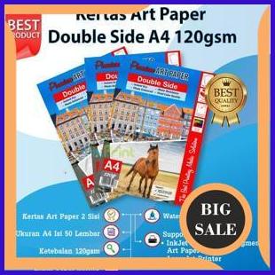 

Kertas Art Paper A4 120 GSM 1pack / 50 Lembar tools 54PR23