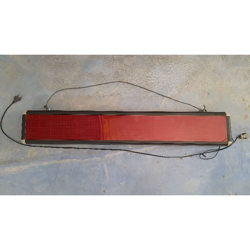 Running Text LED Display Outdoor Merah