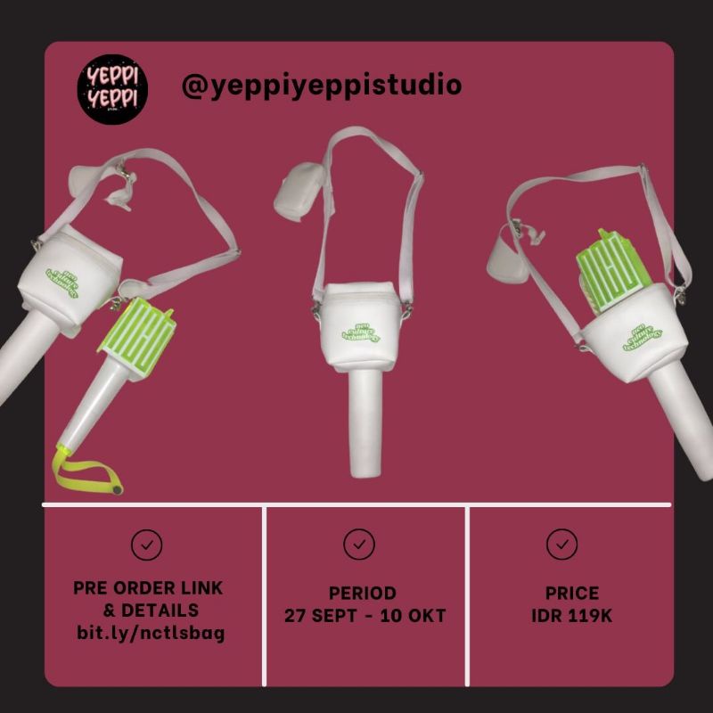 Case Pouch/Tas Lightstick Nct