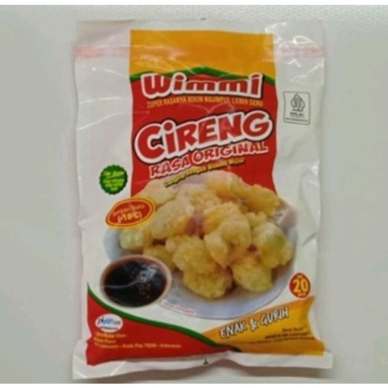 

CIRENG WIMMI FROZEN ORIGINAL / ISI 20PCS+BUMBU RUJAK