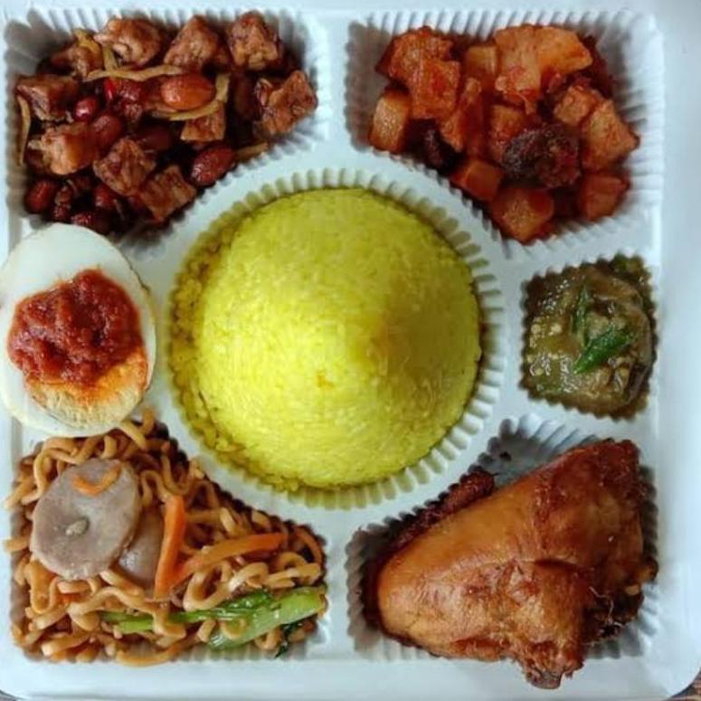 

Di⚡kon !! Nasi Box Sekat 7 Paket J Enak Halal Murah Dan Higienis