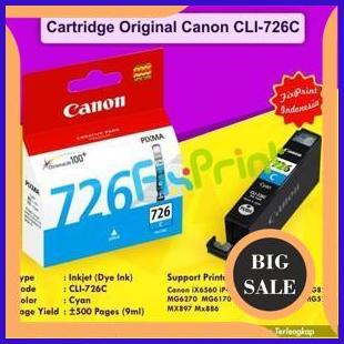 Ink Cartridge Canon CLI-726 CLI726 Cyan, Tinta Cartridge Canon CLI 726 tools 54PR23