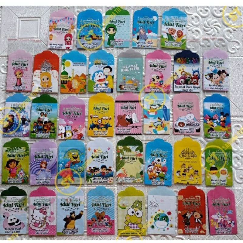 

Amplop lebaran siap pakai per pack isi 10