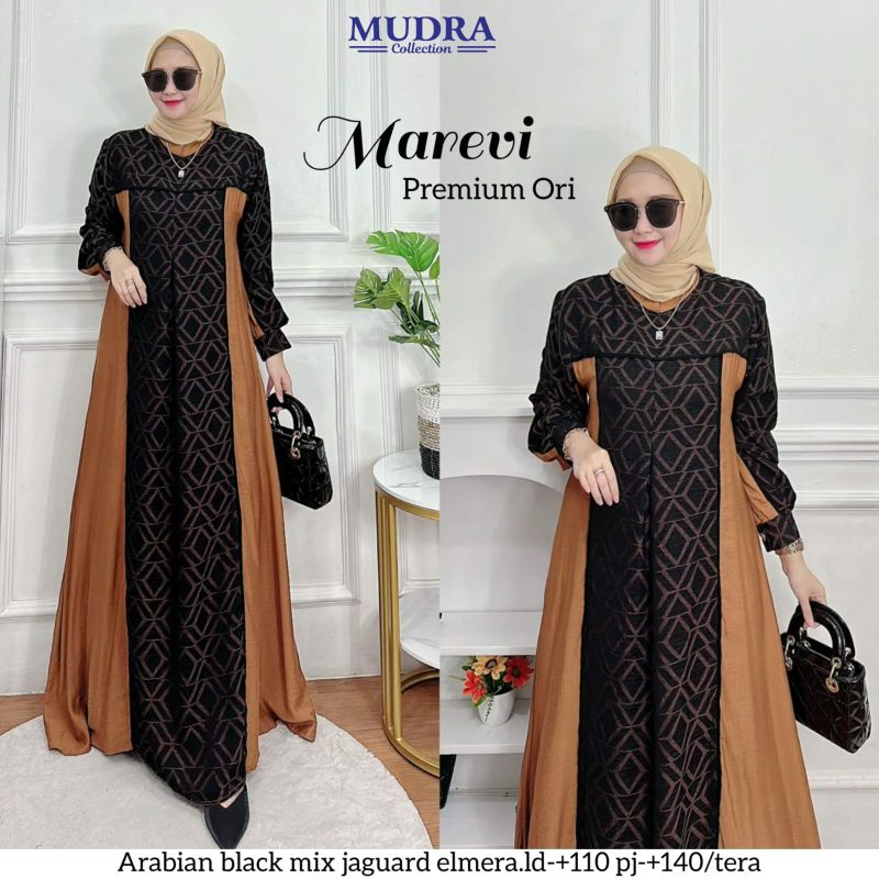 MAREVI / ARABIAN BLACK MIX JAGUARD // MUDRA FASHION