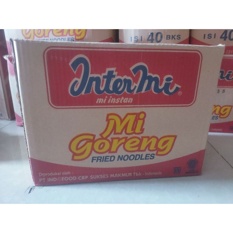 

Mie goreng Intermie 1 karton