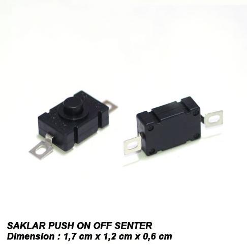 Saklar Push On-Off Senter