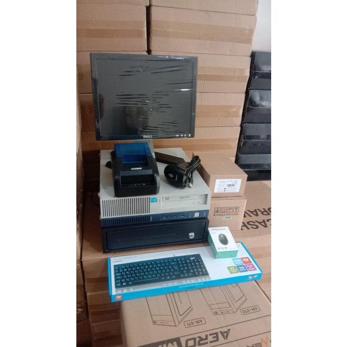 Paket komputer Kasir full set