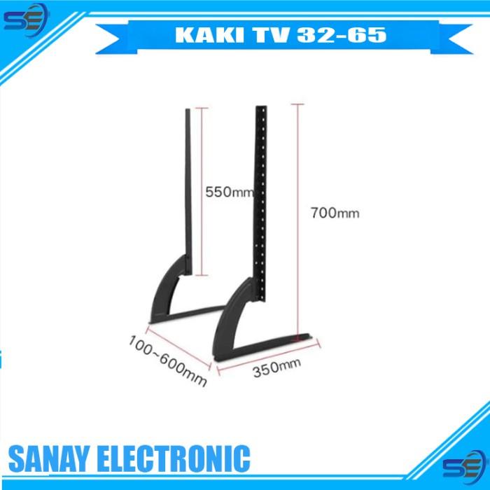 bracket stand kaki tv 32-65 inch LG SAMSUNG SONY TCL. ALL Mrek TV