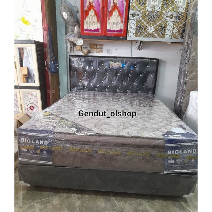(Khusus Wilayah Kota Palembang) SpringBed/Matras BIGLAND Pillow Jazz (Garansi Per 15tahun) Matras Bi