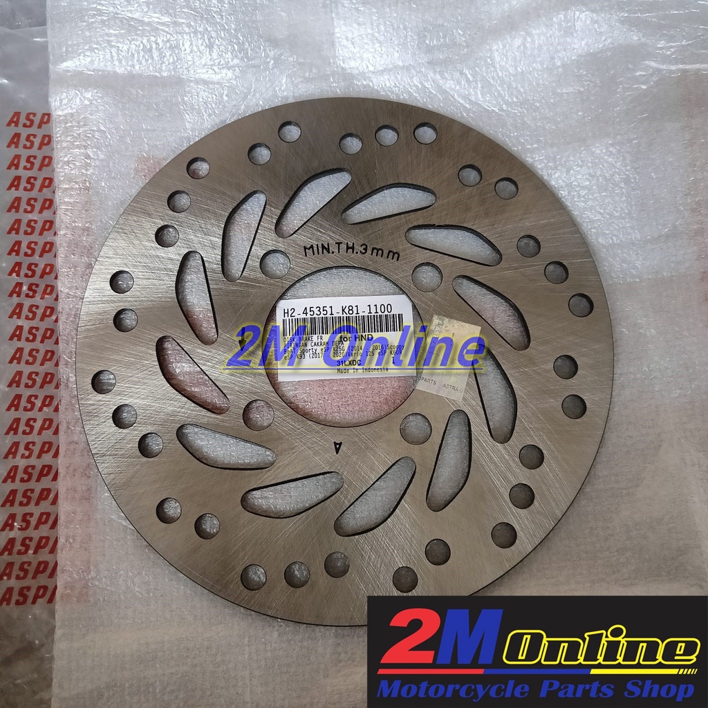 Mdr Disk Piringan Cakram Beat eSP 2014-2016 Scoopy 2017-2020 Aspira