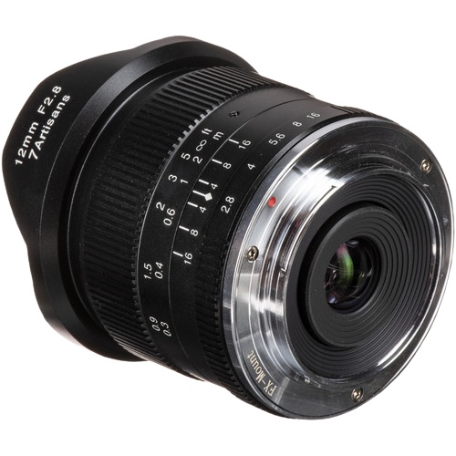 7Artisans 12mm f2.8 APS-C For Fujifilm X Mount