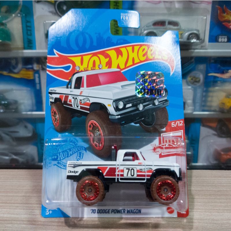 HOT WHEELS 70 DODGE POWER WAGON - RED EDITION - FS 2021