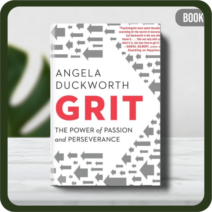 

Buku - Angela Duckworth Grit The Power of Passion and Perseverance