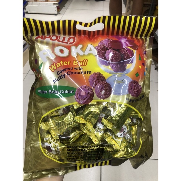 

Appolo choco roka wafer ball 300g (6gx50pcs)