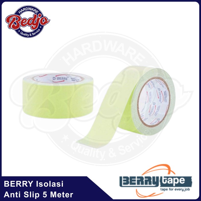 

SALE Tape Solatip Stiker Lakban Safety Grip Anti Slip Berry 5 Meter