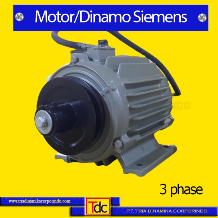 Terlaris Dinamo / Motor Siemens 3 Phase