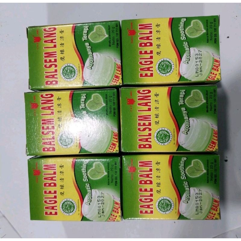balsem lang hijau kecil 20 G/pereda rasa sakit aroma terapi/balsem sakit pinggang