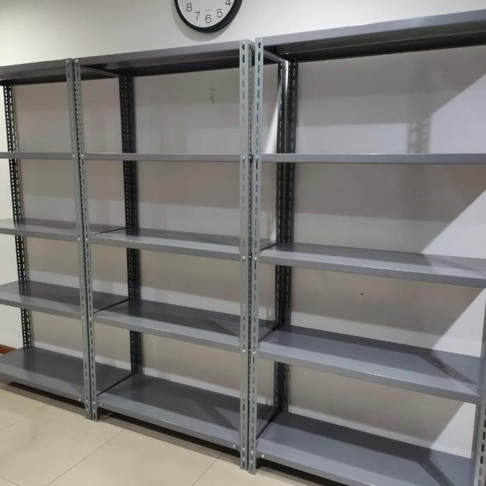 Terlaris Rak Gudang/Lemari Besi 100X40X200