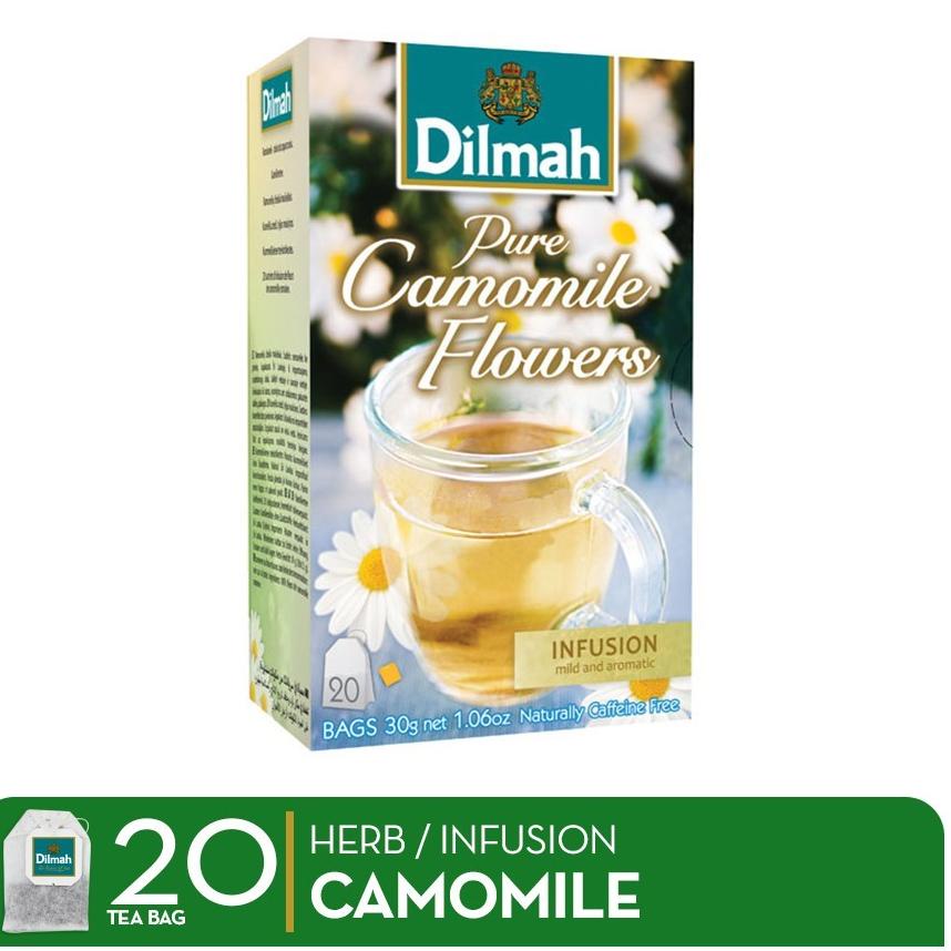 

9.9 BRANDS FESTIVAL DILMAH Pure Camomile Flowers 20 bags / Teh Dilmah Chamomile Flower
