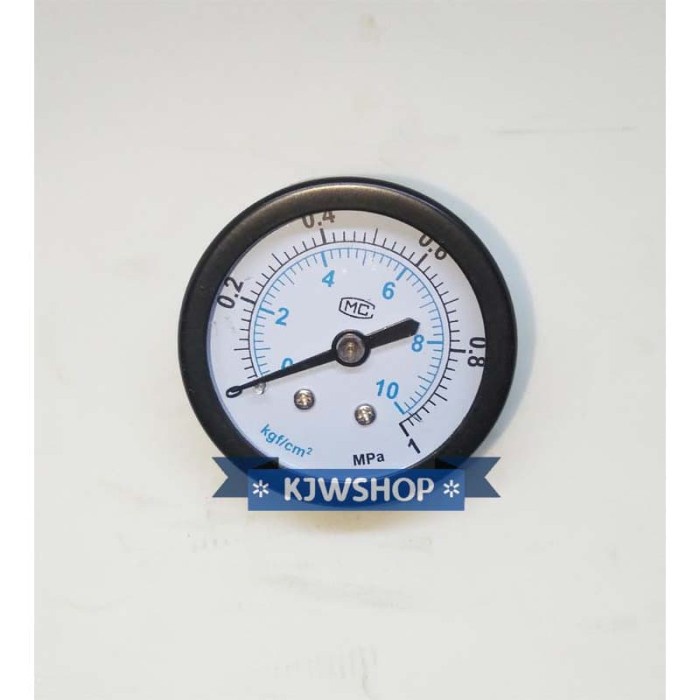 Manometer Drat Tengah 10 Bar Pressure Gauge 10Bar murah