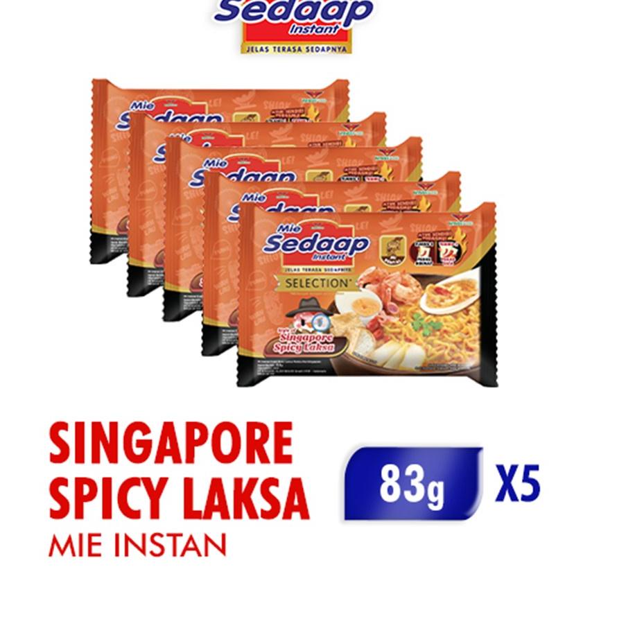 

Dapatkan Sedaap Mie Instan Singapore Spicy Laksa 83g x5