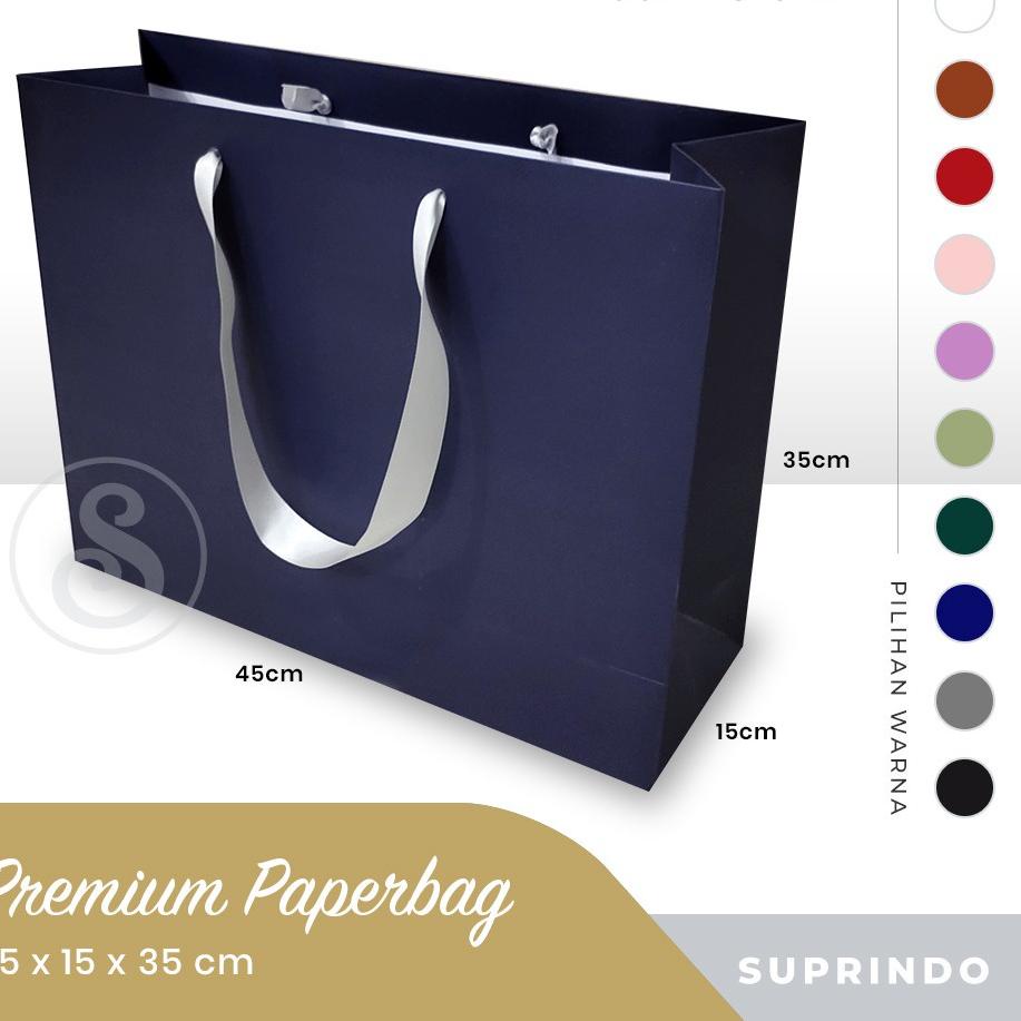 

Ekslusif disini i7I2uPremium Paper Bag Jumbo/Kantong kado uk. P45 x L15 x T35 cm