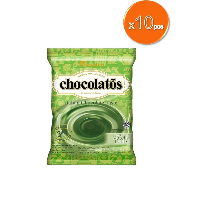 

Murah Lebay 3z3YnChocolatos Matcha Drink 24 gr x 10
