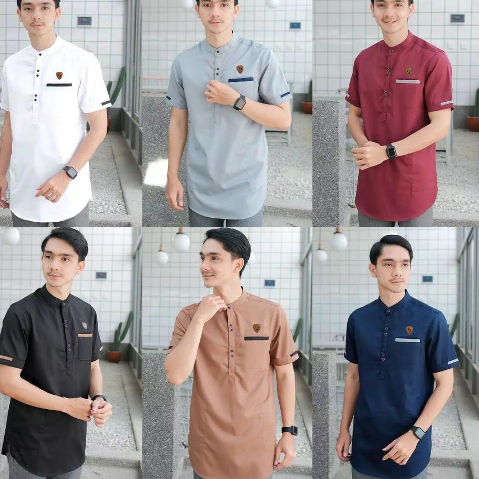Terkini f4F9rBaju Koko Kurta Pakistan Pria Bahan Adem Tebal Terbaru