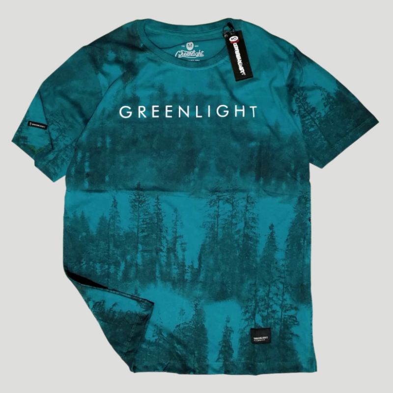 Kaos Distro Greenlight Pria Tshirt Size M L XL Baju Oblong Cowok Surfing Keren